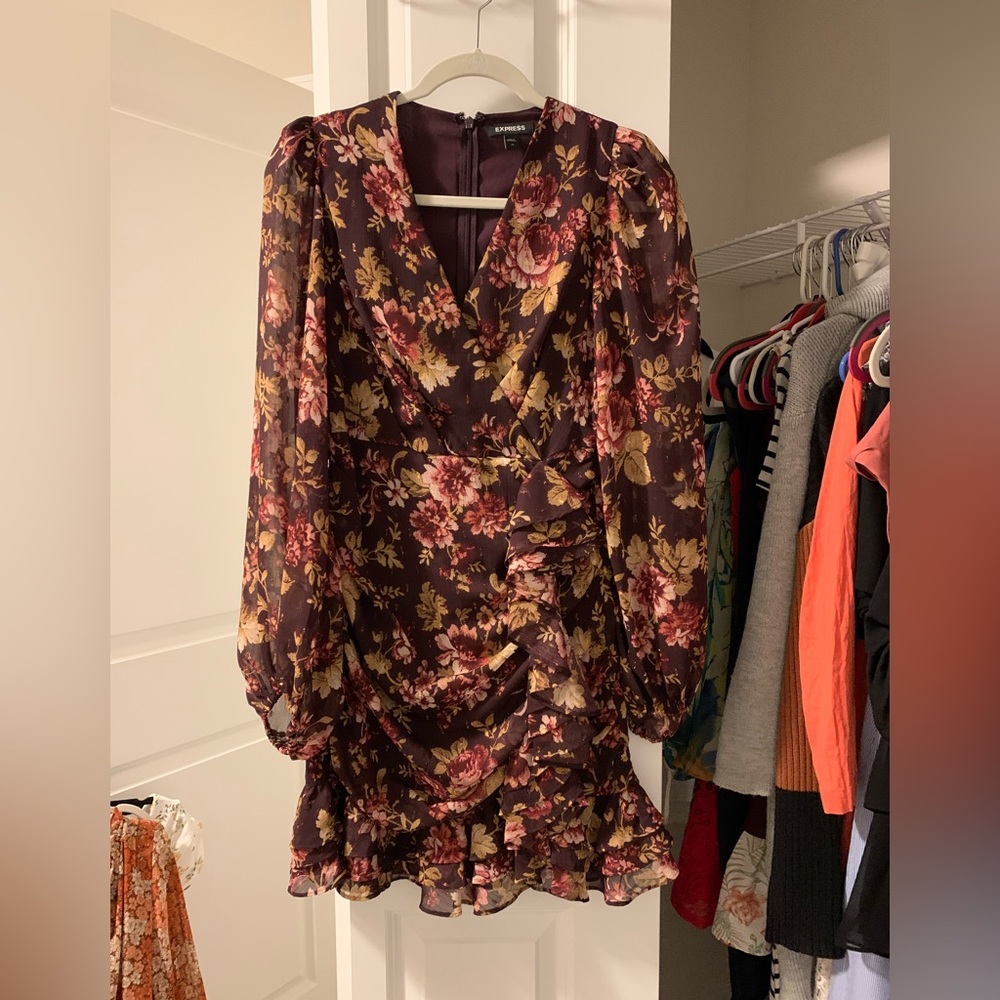 Lace wedding guest dress